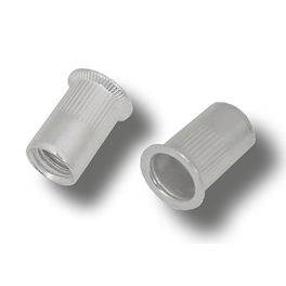 Countersunk Head Aluminium Round Knurled Body Blind Rivet Nut