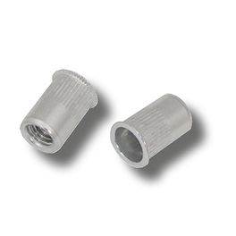 Reduced Head Aluminimum Round Knurled Body Blind Rivet Nut