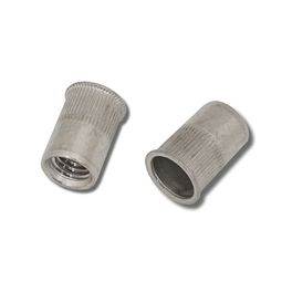 Reduced Head Stainless Steel A2 Round Knurled Body Blind Rivet Nut