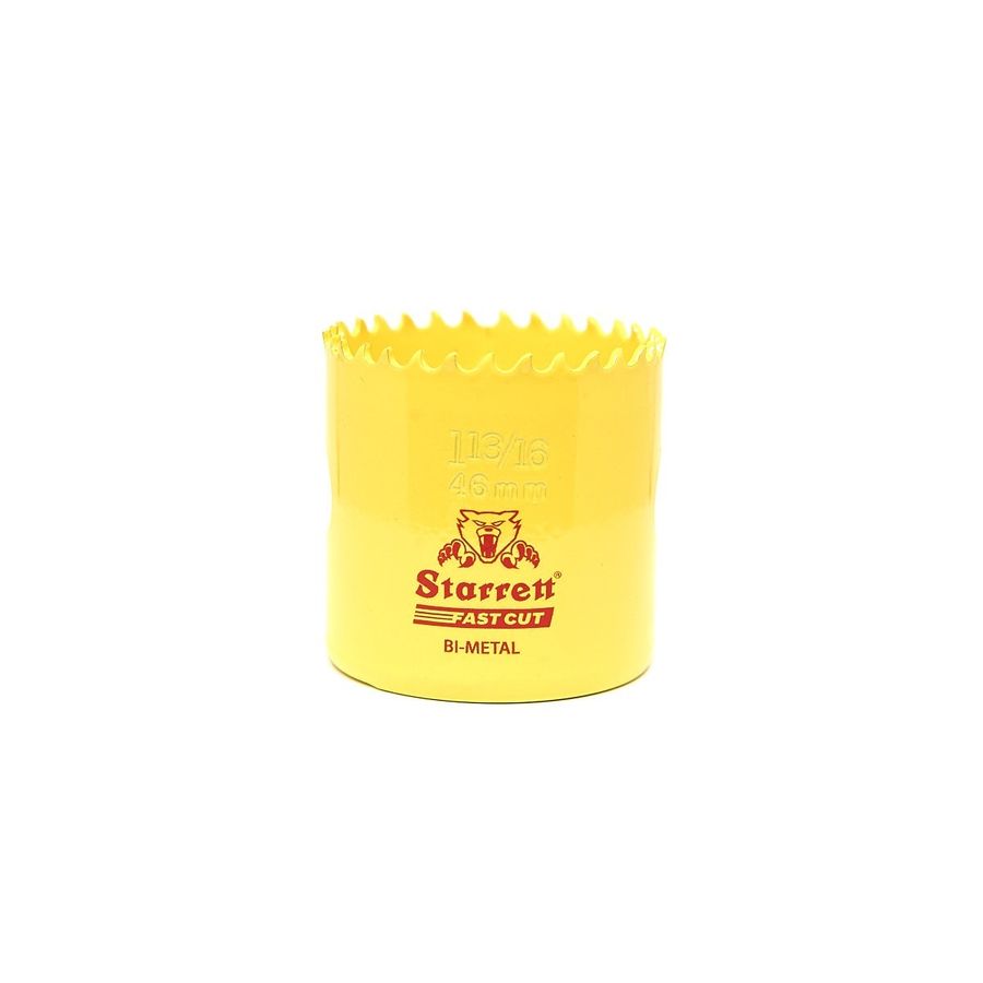 Starrett Fast Cut Bi-Metal Holesaw 46mm