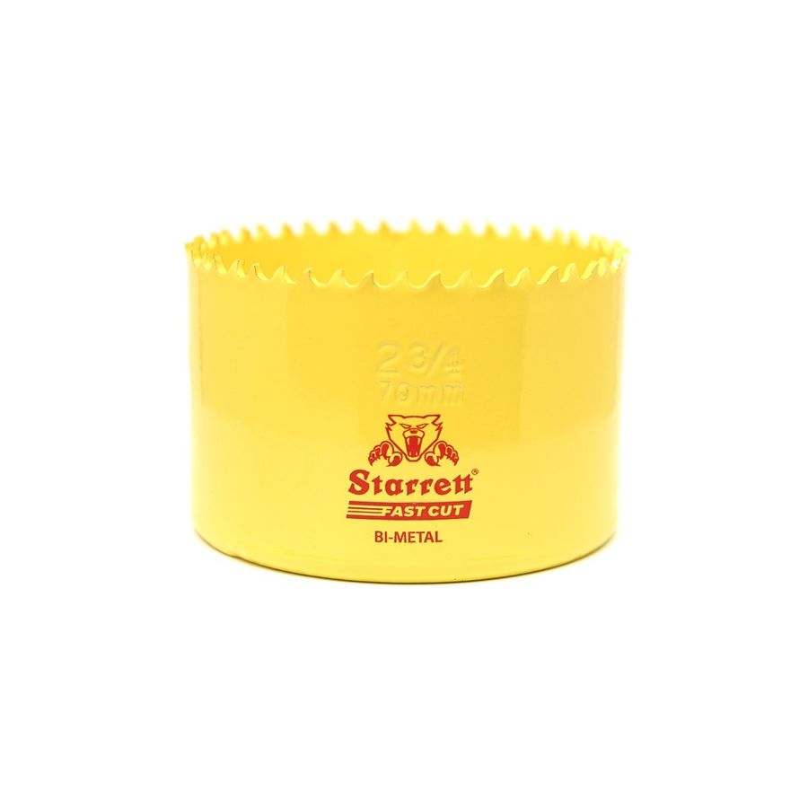 Starrett Fast Cut Bi-Metal Holesaw 70mm