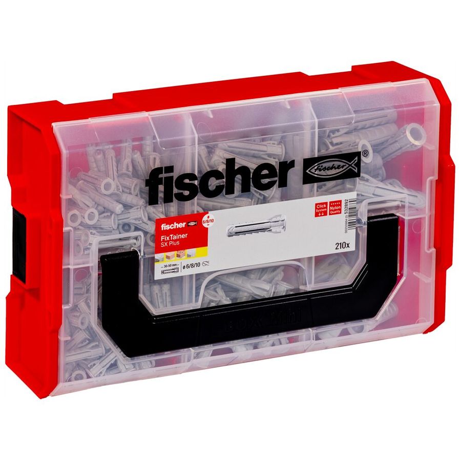 Fischer FixTainer SX Plus 210 Piece Set