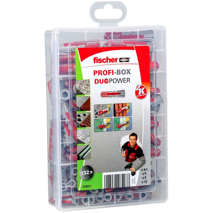 Fischer Profi-Box DuoPower 132 Pieces