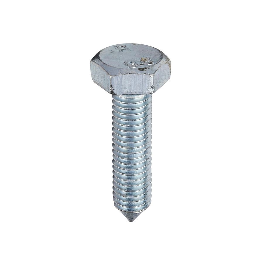 M10 x 40 Cone Point Set Screw BZP (M10X40CPZP - Unistrut Compatible)